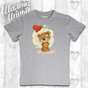 Прикольные футболки: Ведмедик 1